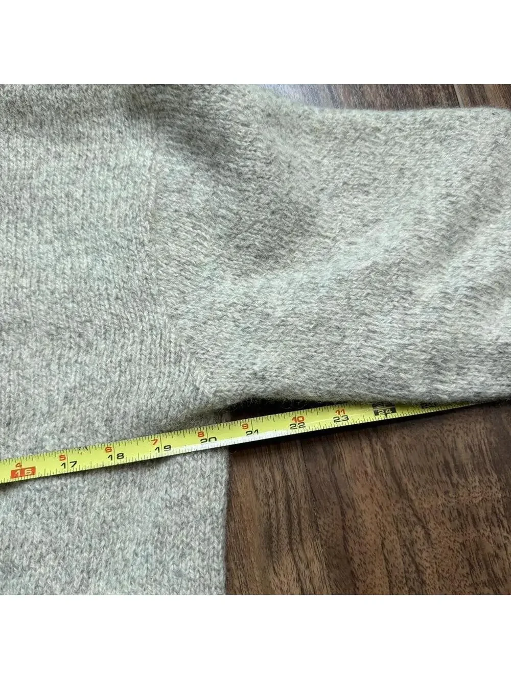 Vintage 80s 90s Eddie Bauer Ragg Wool Chunky Shawl Neck Sweater Size XL